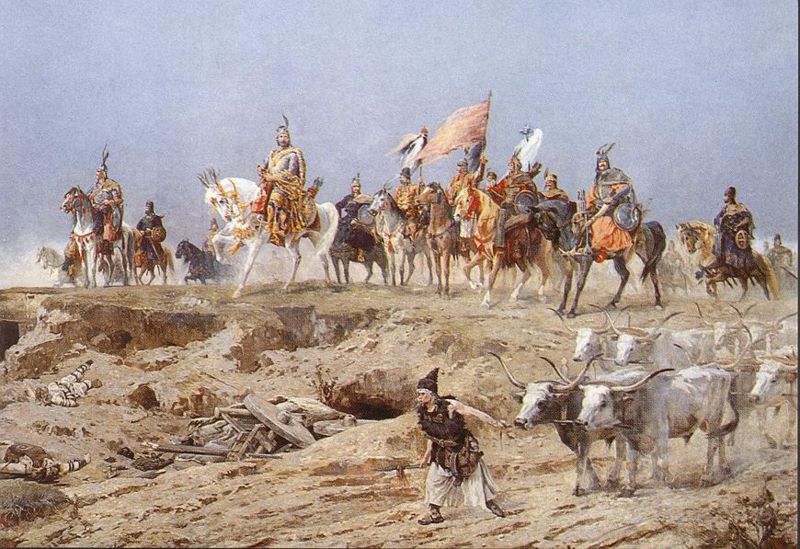 The arrival of the Hungarians in the Carpathian Basin